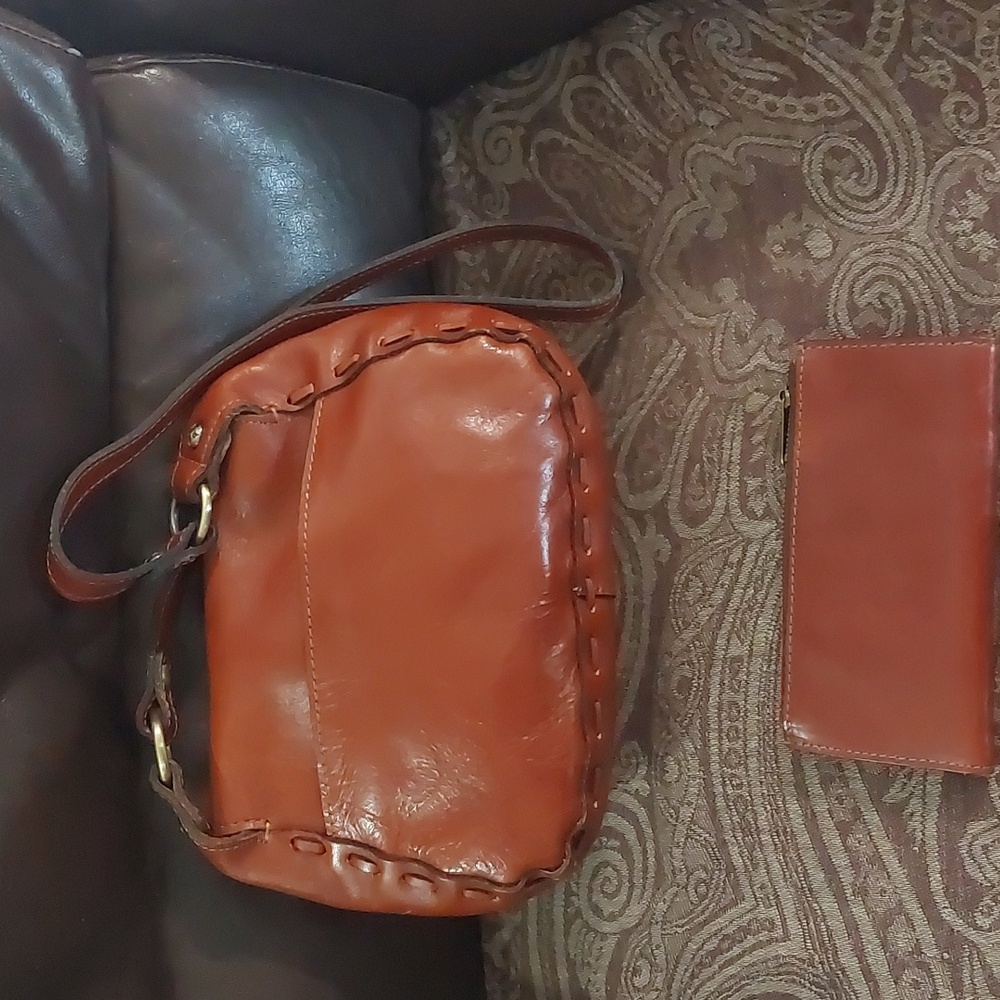 Patricia Nash Floral Bag And Matching Wallet Set - Picture 3 of 10